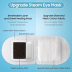 BeHoomi 20Packs Steam Eye Mask, Heated Eye Mask Warm Compress - Image 3
