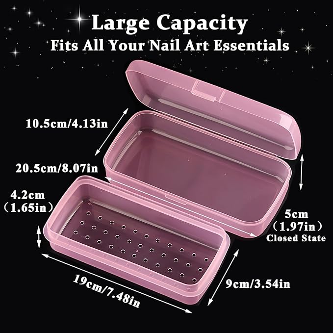 Nail Tool Sterilizer Box Plastic Sterilization Tray - Image 3