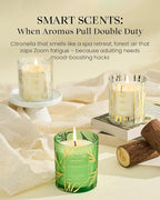 M&SENSE Citronella Candles Outdoor, 42 Hours Burn Natural Citronella Oil Soy - Image 7
