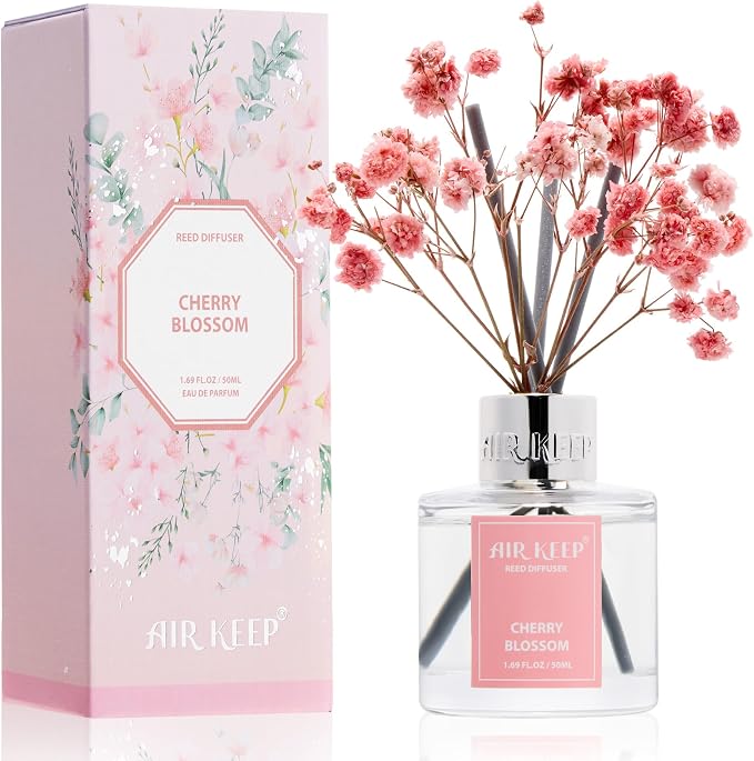 Airkeep Reed Diffuser Set, 1.69 fl oz by Airkeep