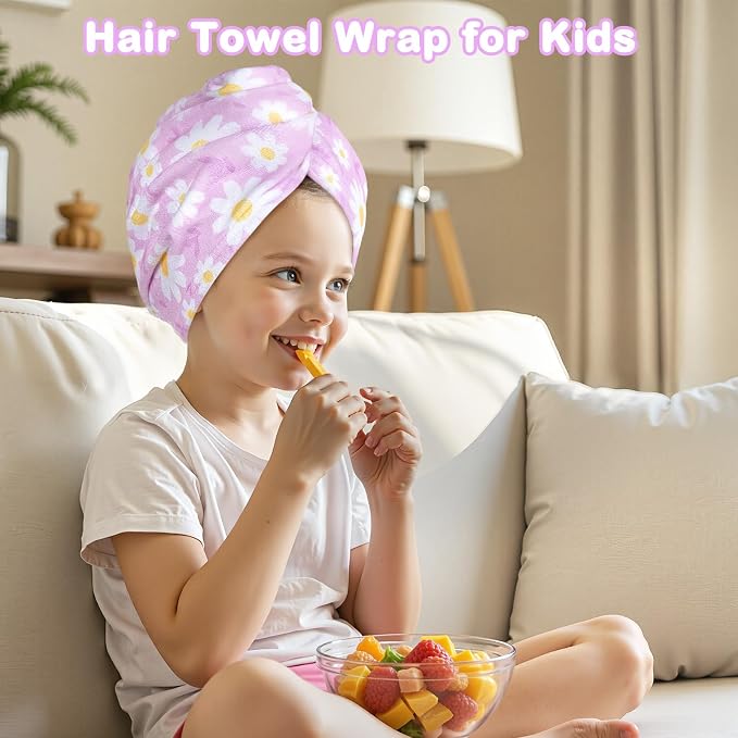 FIOBEE Microfiber Hair Towel Wrap - Image 5