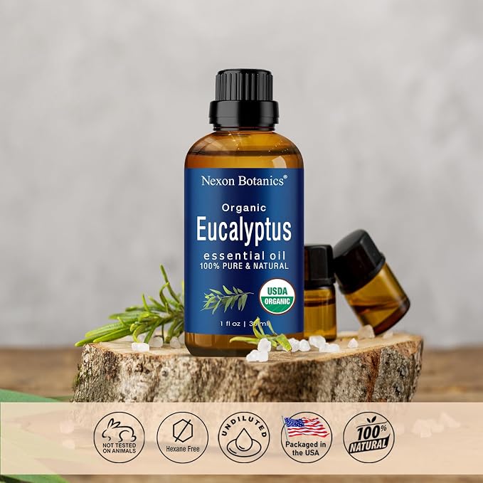 Organic Eucalyptus Essential Oil 30 ml - Image 2