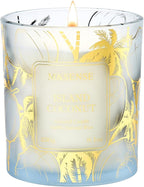 M&SENSE Coconut Candles, 8.1oz 42-Hour Long Burning Time Naturally Scented by MSENSE