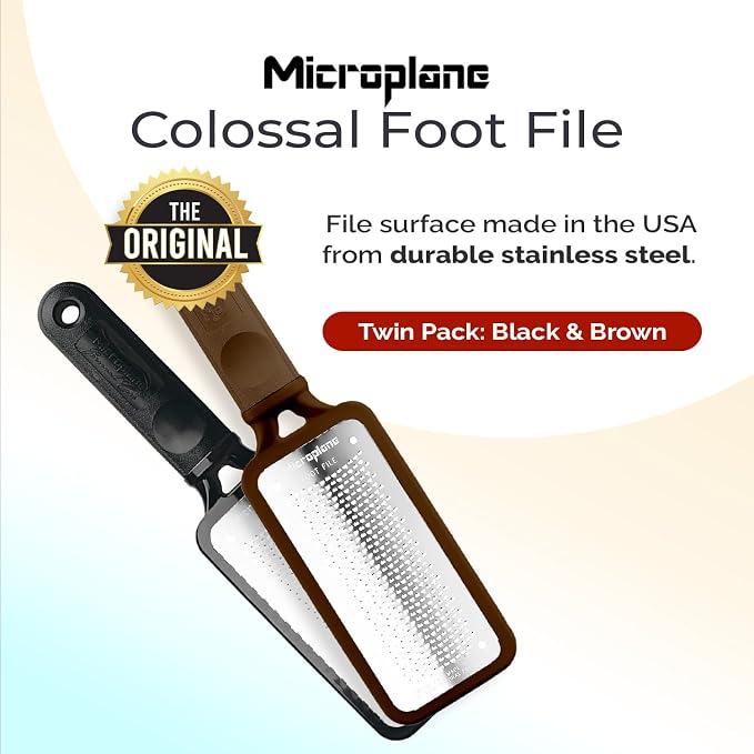 Microplane Colossal Foot File, Dead Skin/Callus Remover - Image 3