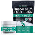 Tea Tree Oil Foot Soak and 40% Urea Cream by Lavinso