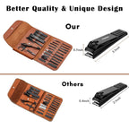 FAMILIFE Gifts for Men, Manicure Set Clippers Manicure Kit Nail Clipper Sets - Image 3