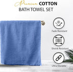 KAHAF COLLECTION 100% Cotton Bath Towels, 24x48 Pack of 6 Towels, Quick Dry - Image 6