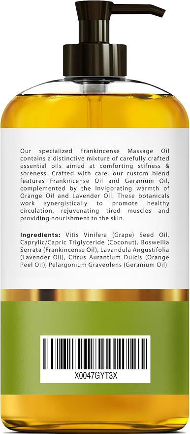 Frankincense Massage Oil – 100% Pure & Natural - Image 3