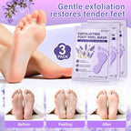 5Pack Moisturizing＆3Psck Foot Peeling Foot Mask, Hydrating Foot Masks Dry - Image 2