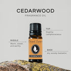 Cedarwood Premium Grade Fragrance Oil - 10ml - Scented Oils - Image 2
