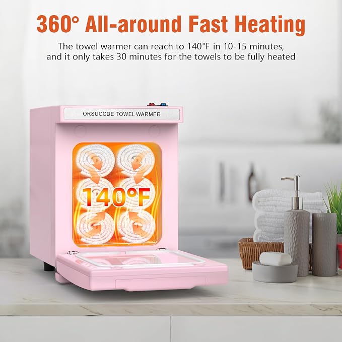 Hot Towel Warmer for Spa, Small Towel Warmer for Esthetician, Mini Towel Warmer - Image 3