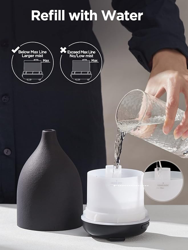 InnoGear Oil Diffuser, 150ML Ceramic Diffuser - Image 8