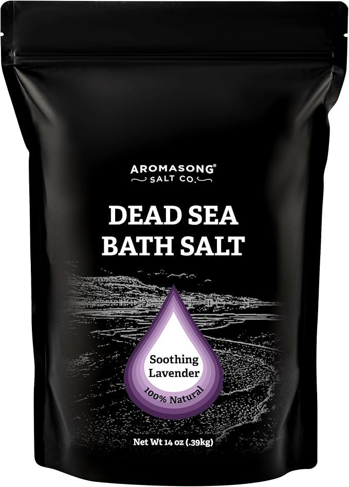 Aromasong Pure Dead Sea Salt for Soaking by Aromasong