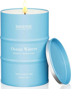 M&SENSE Ocean Waters Scented Candles Large Beach Candle, Summer Soy Candles by MSENSE