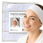 APPEARUS 480-Count Disposable Spa Headbands by APPEARUS