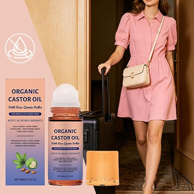 Organic Golden Castor Oil Roll-On - Image 5
