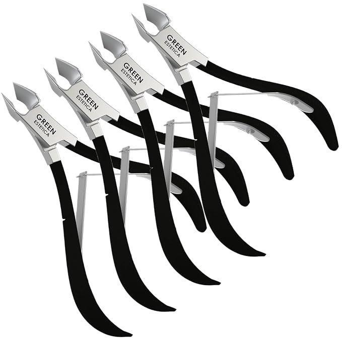 Professional Cuticle Trimmer Nail Cuticle Cutter Stainless Steel Cuticle Nippers by GREENESTETICA