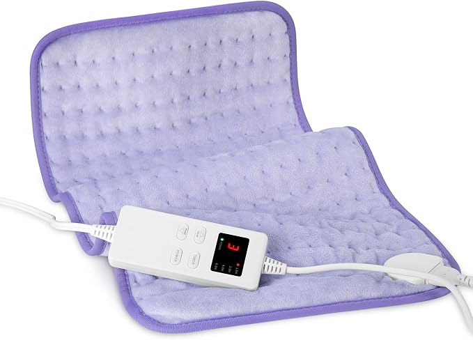 Heating Pad for Shoulder, Back & Legs, 6 Fast-Heating Settings, Machine Washable by vilicert