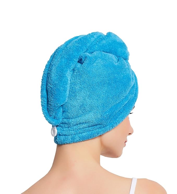 HOPESHINE Hair Drying Towel Twist Women's Soft Shower Microfiber Towels - Image 6