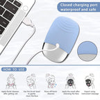 Facial Cleansing Brush, 3-in-1 Electric Silicone Face Scrubber, Vibrating - Image 7