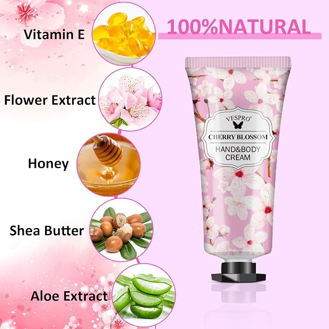 VESPRO 168 Pack Hand Cream Set for Women, Hand Lotion for Mothers Day Gifts - Image 2