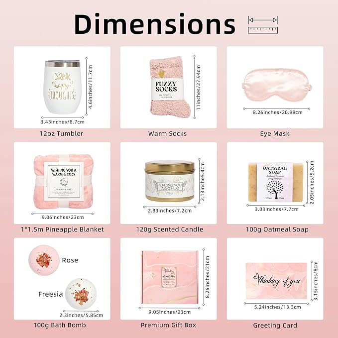 Gifts for Women, Unique Care Package Self Care Gifts for Women - Image 7