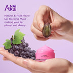 ANAI RUI Lip Therapy Set, Lip Scrub & Lip Mask, Overnight Hydrating Lip - Image 8