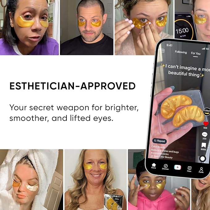 Celor Under Eye Patches for Puffy Eyes and Dark Circles - Image 6