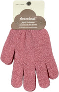 dearcloud Bath & Shower Exfoliating Spa Gloves – Reusable Exfoliating Body by dearcloud