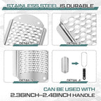 Moxweyeni 12 Pack Silver Foot File Callus Remover Replacement Blades Metal File - Image 3