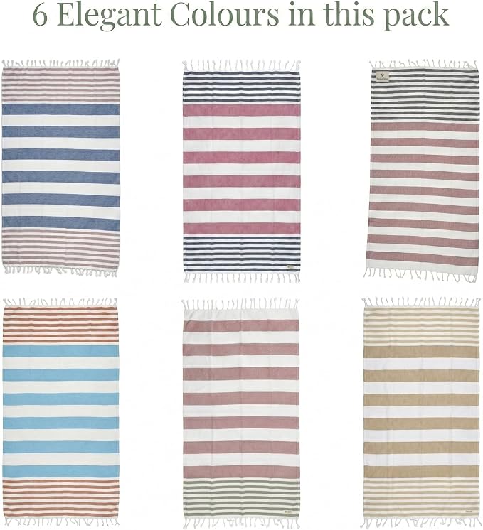 Cotton Turkish Beach Towel - Image 2