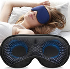 YFONG Weighted Sleep Mask, Women Men 3D Eye Mask Blocking Lights Sleeping Mask by YFONG