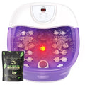 Foot Spa Bath Massager with Heat, Temperature Control, Bubbles and Epsom Salt by ECARBME