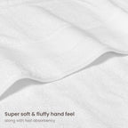 BIOWEAVES 100% Organic Cotton 700 GSM Plush 6-Piece Towel Set GOTS Certified - Image 3