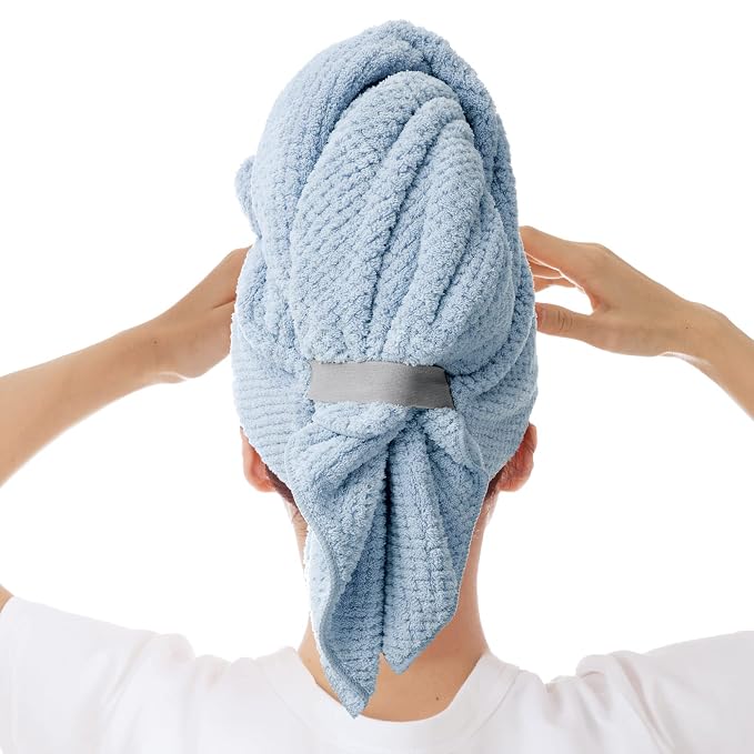 Large Microfiber Hair Towel Wrap by BYCOO