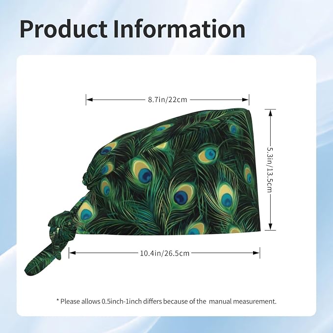 Alligator Ice Cream Working Cap, Scrub Cap - Image 5