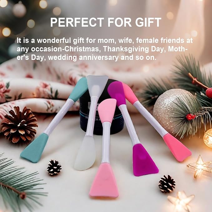 Mask Applicator Silicone Face Brush Face Mud Cream, Clay Mask, Modeling Mask - Image 7