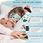 Kids Sleep Mask – 100% Mulberry Silk Eye Mask - Image 3