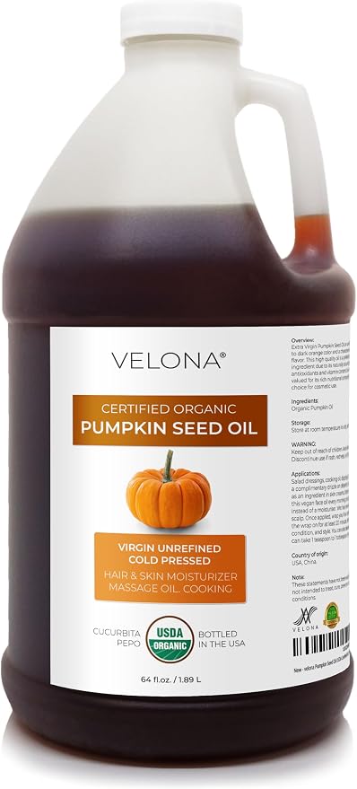 velona Pumpkin Seed Oil USDA Certified Organic by VELONA