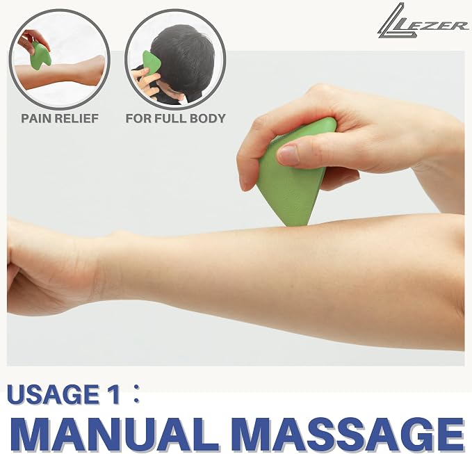 LEZER Large Trigger Massage Point, Manual Massage Ball, Hip Hook, Muscle Knot - Image 4