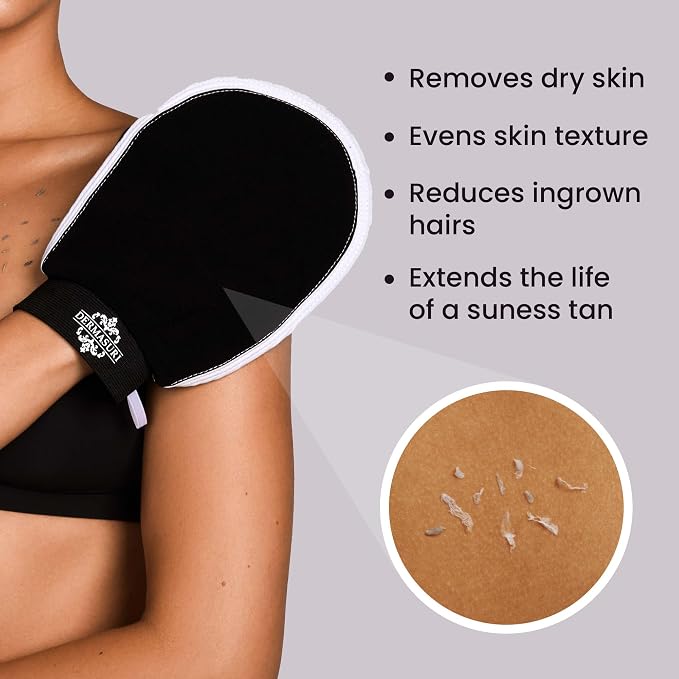 Dermasuri - Deep Exfoliating Glove - Korean Exfoliating Mitt & Body Scrubber - - Image 2