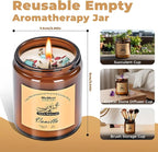 WEMEET Candles for Home Scented 2 Pack, Vanilla Scented Candle - Image 4