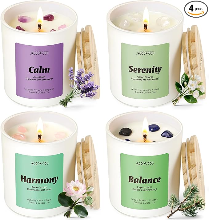 AOOVOO Calm Candles Set for Women by AOOVOO