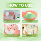 Jelly Mask for Facials Professional, Hydrating & Moisturizing Peel-Off Natural - Image 4