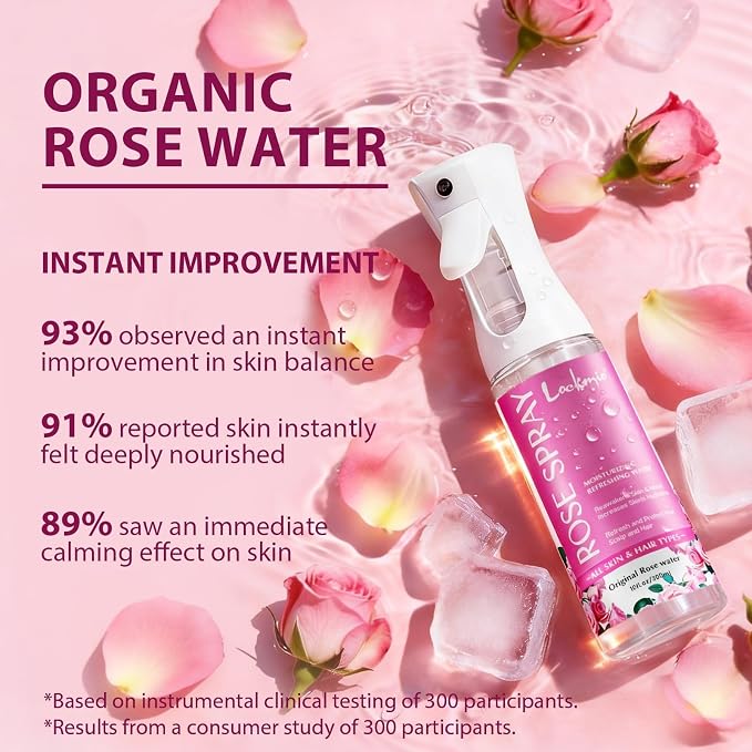 Rose Water Spray for Face & Hair - Image 3