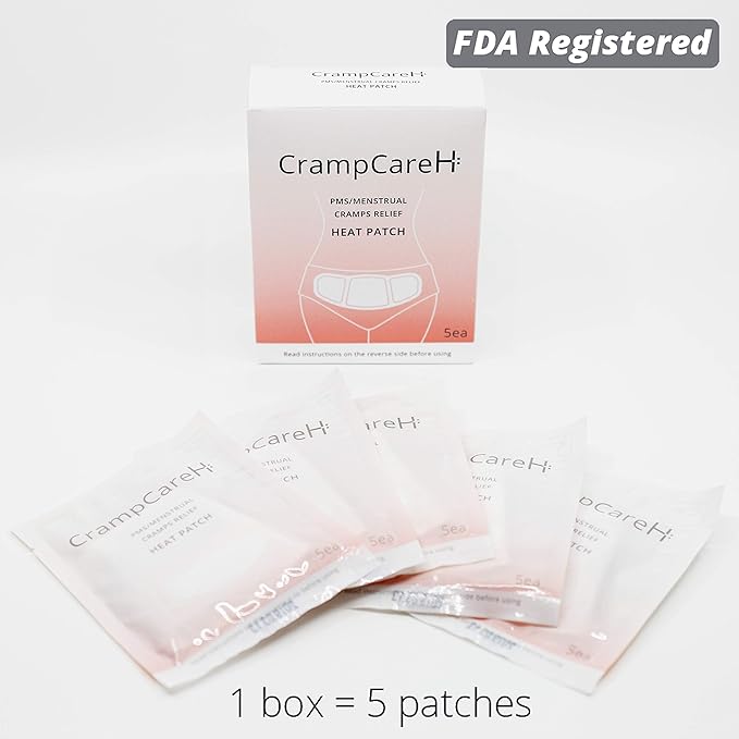 CrampCareH PMS/Menstrual Cramps Relief Heat Patch - Image 2