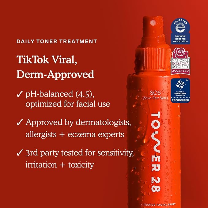 Tower 28 Jumbo SOS Daily Rescue Facial Spray - Image 3