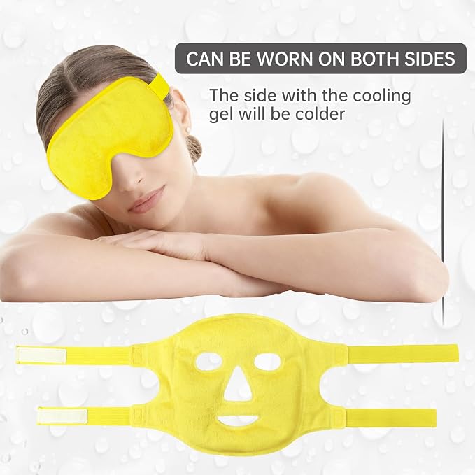 ZNÖCUETÖD Face Eye Mask Ice Pack - Image 5