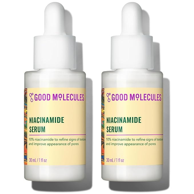 Good Molecules Niacinamide Serum Pack 2 – 30 ml Each | 10% Niacinamide Serum to by GoodMolecules