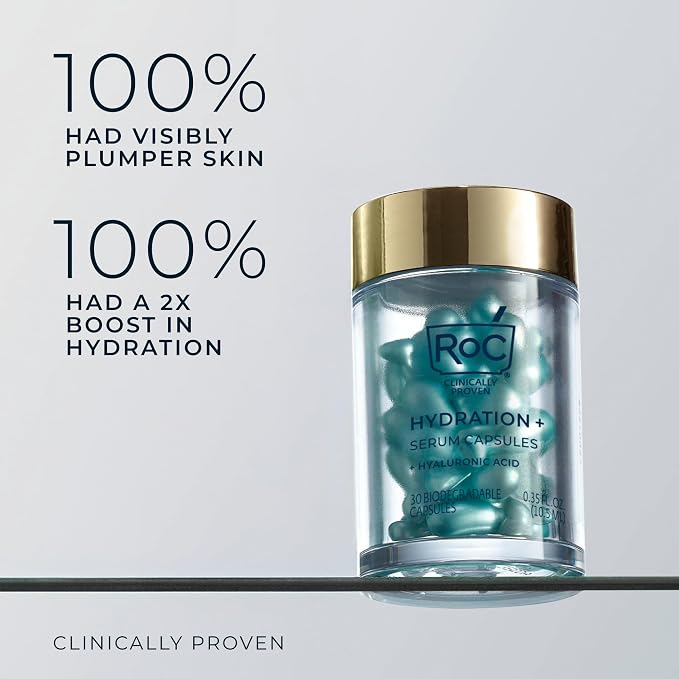 RoC Multi Correxion Hyaluronic Acid Night Serum Capsules - Image 4